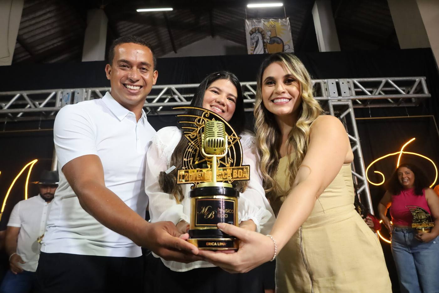 Entrega do Troféu Música Boa na final de 2025